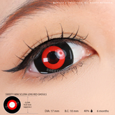 17mm Sweety Mini Sclera Lens Red Ghouls